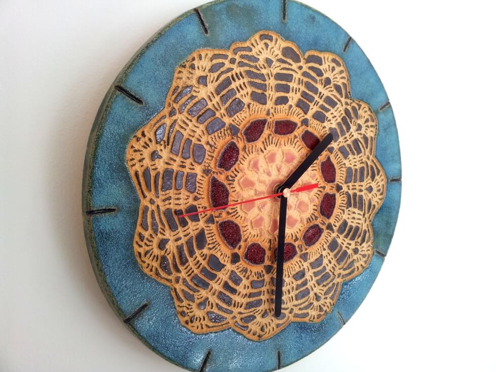 folkowy zegar rekodzielo