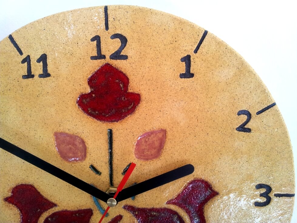 ciekawy zegar ludowy