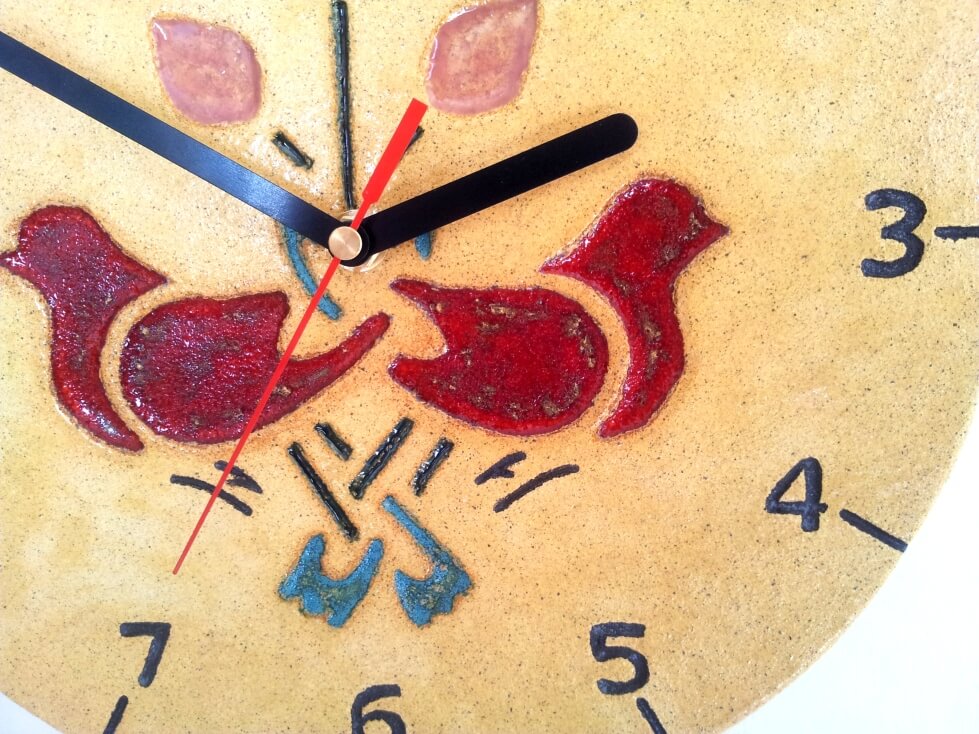 zegar ścienny ludowy