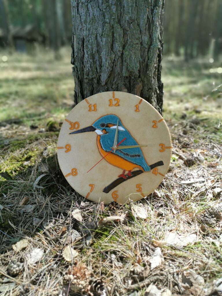 Ptasi zegar zimorodek