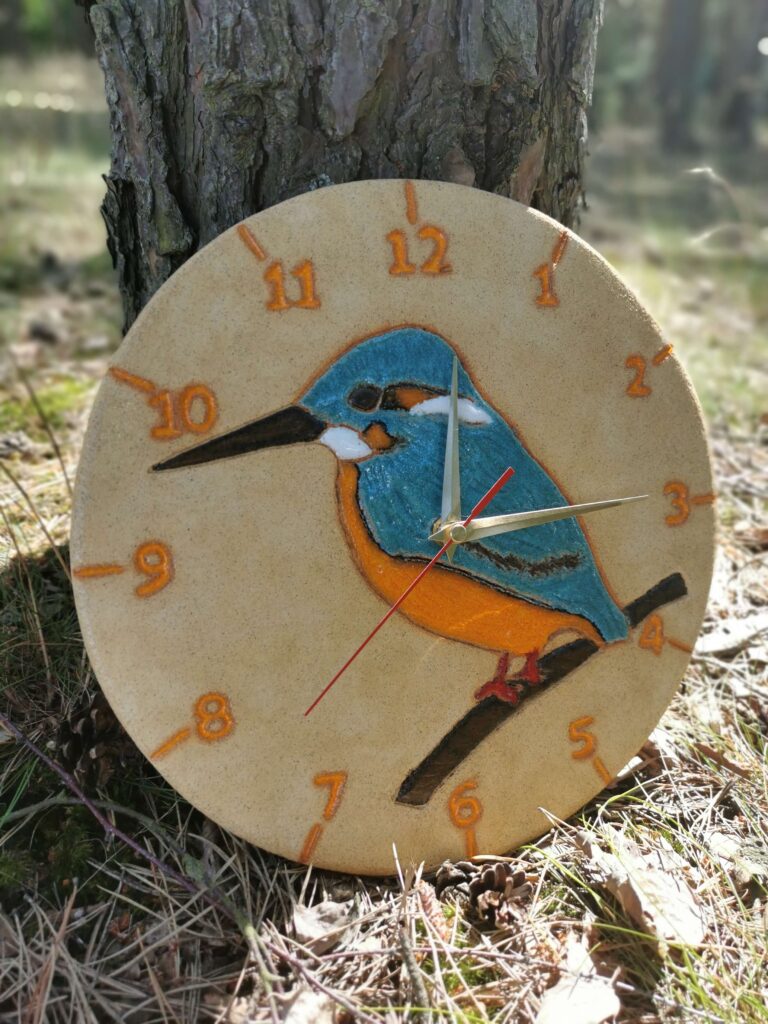 Ptasi zegar zimorodek