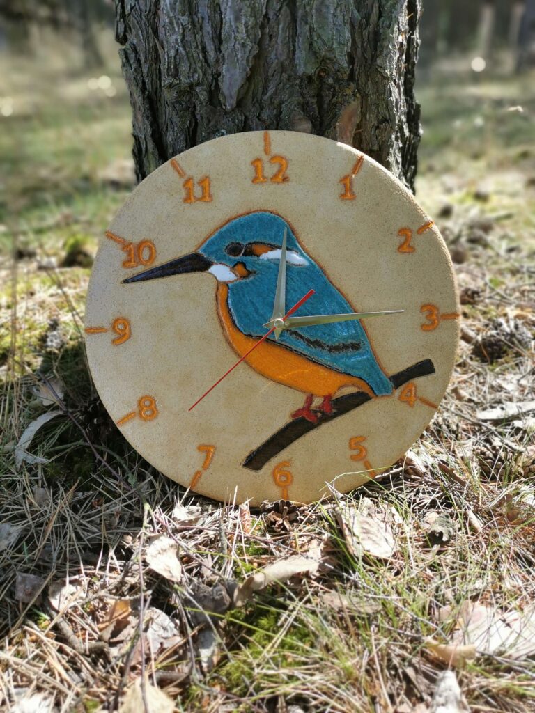 Ptasi zegar zimorodek